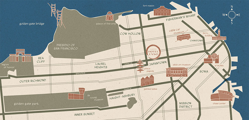 Kimpton Hotel Enso Google Map